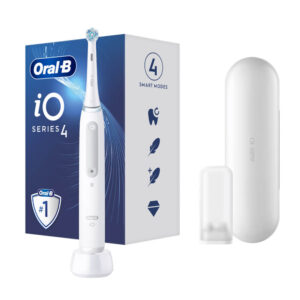 Oral-B iO4 elektriline hambahari Quite White (iO-tehnoloogia magnetajamiga)