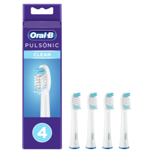 Oral-B PULSONIC Clean keskmise tugevusega hambaharja otsikud - Clean (SR32-4