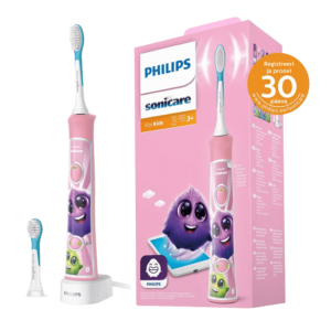 Philips Sonicare FOR KIDS elektriline hambahari lastele ROOSA (al. 3a) HX6352/42 - 2 tugevust