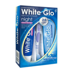 White Glo Night&Day valgendav hambapasta koos öögeeliga 100 ML (kaasa tasuta käsihambahari)