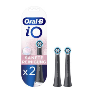 Oral-B iO Gentle Care Black pehmed hambaharja otsikud tundlikele hammastele (SB-2