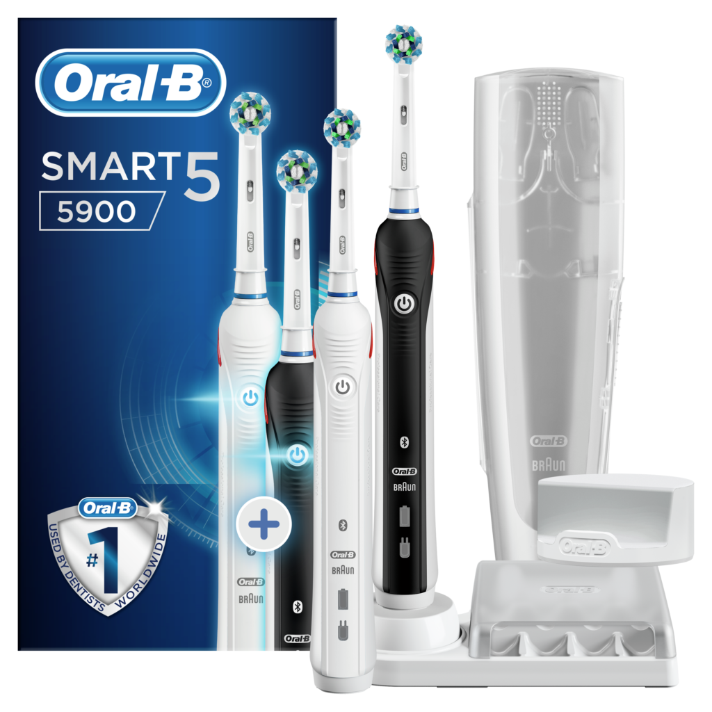 Oral-B SMART 5900 DUO elektriline hambahari surveanduriga (2 käepidet