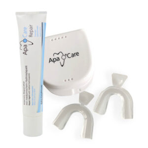 Hammaste remineraliseerimiskomplekt (ApaCare Repair geel + hambakaped)