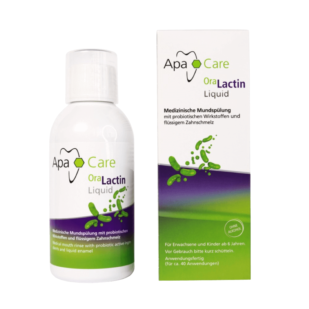 ApaCare OraLactin Liquid prebiootiline hambaemaili kaitsev suuvesi 200ml