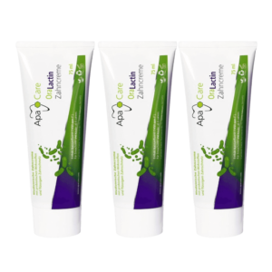 3 x ApaCare OraLactin pre- ja postbiootiline hambapasta 75ml (3 kuu varu)