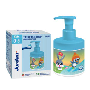 Jordan KIDS hambapasta (pumbaga) lastele piimahammastega (0-5a) 150ml