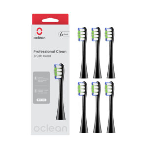 Oclean Professional Clean P1C5 Black keskmised hambaharja otsikud (MUST
