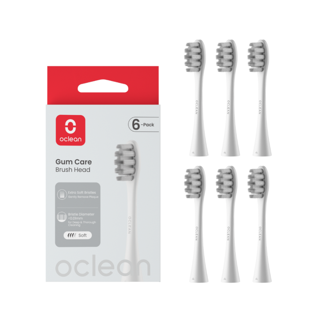 Oclean Professional Gum Care P1S12 White pehmed hambaharja otsikud (VALGE
