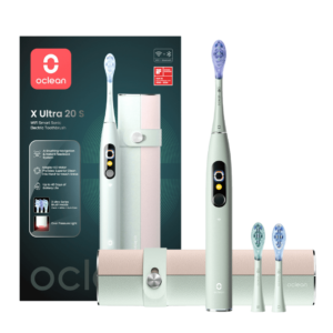 Oclean X Ultra 20 Set elektriline hambahari ROHELINE (3 otsikut