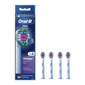 Oral-B 3D WHITE Pro valgendavad hambaharja otsikud (EB18-4
