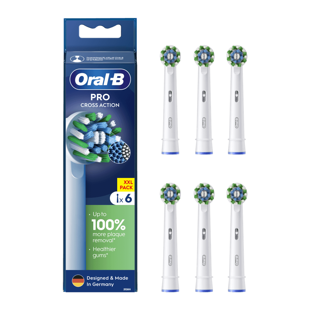 Oral-B CROSS ACTION Pro hambaharja otsikud (EB50-6