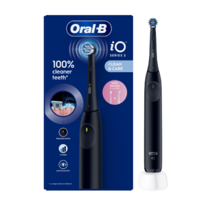 Oral-B iO2 elektriline hambahari Night Black (3 intensiivsust)