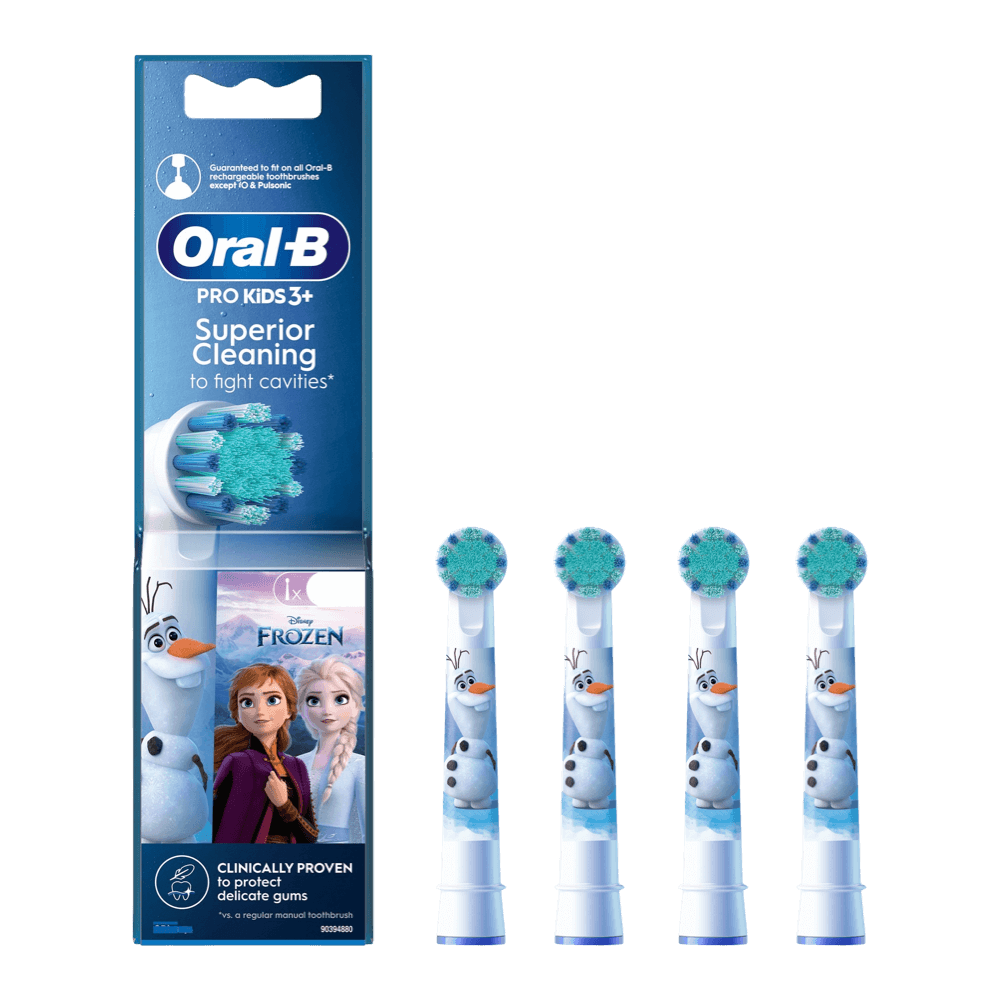 Oral-B PRO Kids 3+ FROZEN laste ülipehmed hambaharja otsikud (EB10S-4