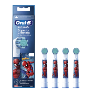 Oral-B PRO Kids 3+ SPIDERMAN laste ülipehmed hambaharja otsikud (EB10S-4K