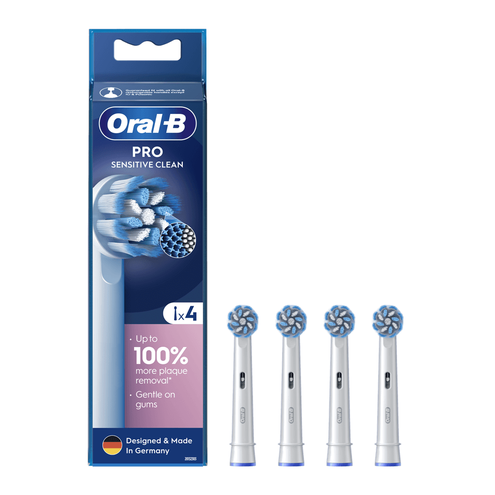 Oral-B SENSITIVE CLEAN Pro pehmed hambaharja otsikud (EB60-4