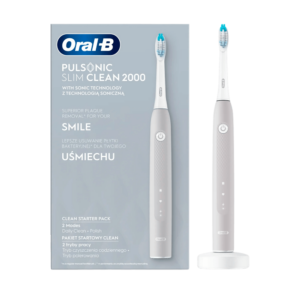 Oral-B Pulsonic SLIM Clean 2000 Grey Sonic elektriline hambahari
