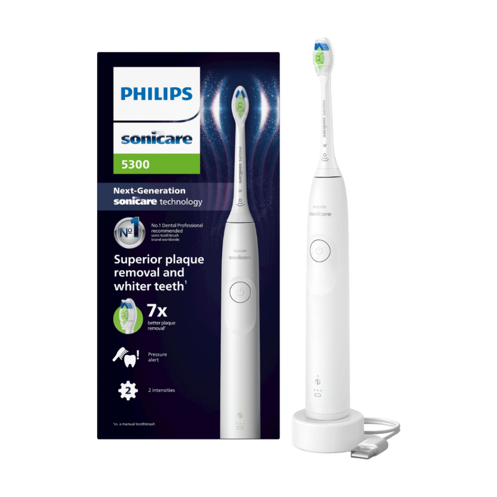 Philips Sonicare 5300 elektriline hambahari HX7108/01 VALGE (1 režiim