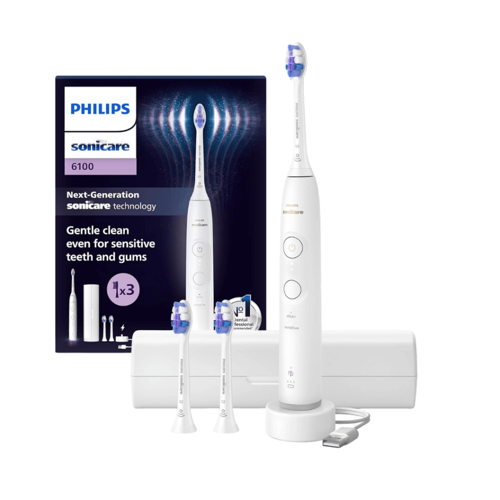 Philips Sonicare 6100 elektriline hambahari HX7400/02 VALGE (2 režiimi