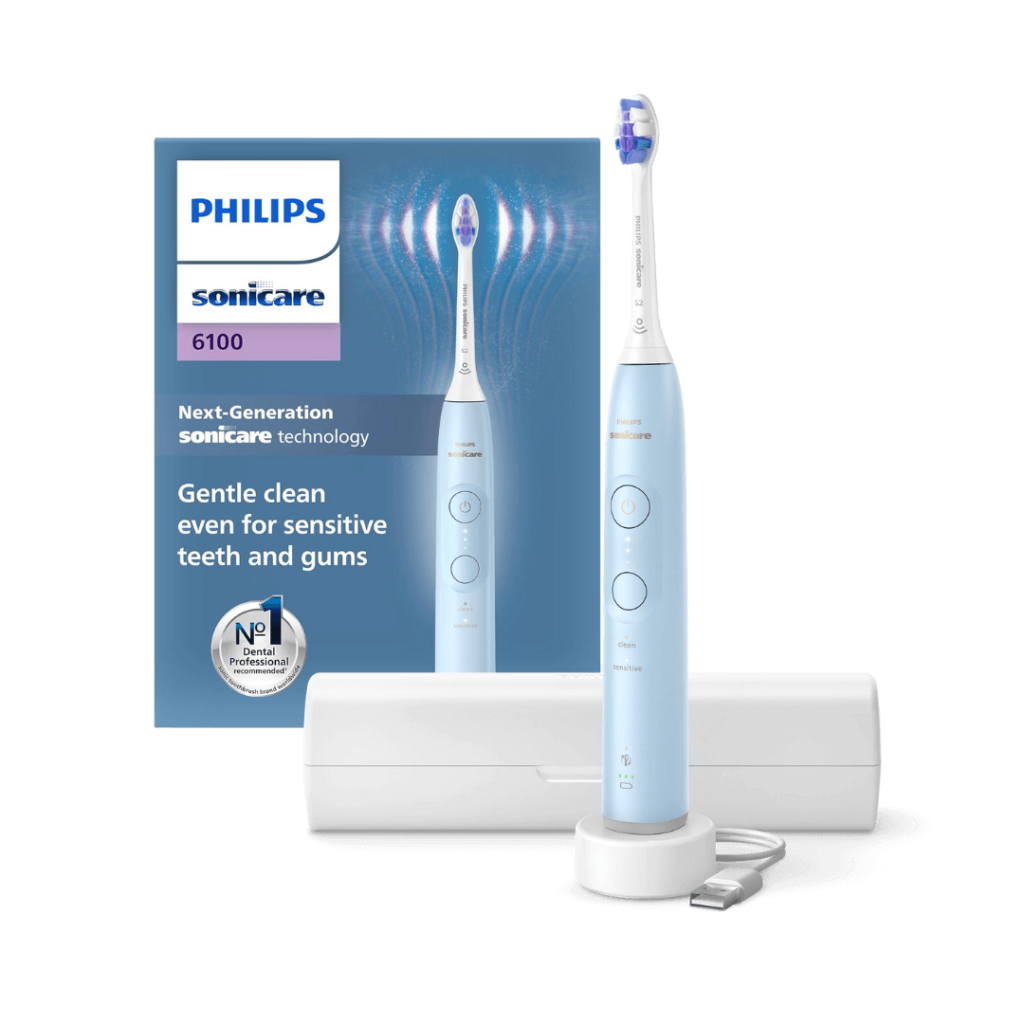 Philips Sonicare 6100 elektriline hambahari HX7406/02 HELESININE (2 režiimi