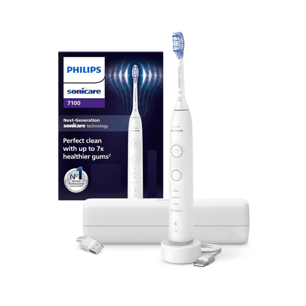 Philips Sonicare 7100 elektriline hambahari HX7420/01 VALGE (4 režiimi