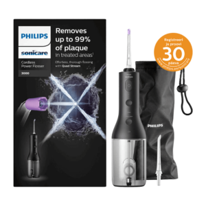 Philips Sonicare Cordless Power Flosser 3000 MUST (HX3826/33) juhtmevaba veeprits