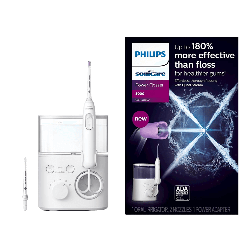 Philips Sonicare Power Flosser 3000 VALGE (HX3711/20) veeprits