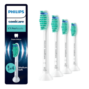 Philips Sonicare C1 ProResults hambaharja otsikud hambakatu vastu HX6014/87 (4 tk)