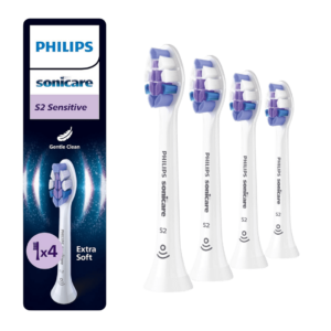 Philips Sonicare S2 Sensitive (Ultra Soft) ülipehmed hambaharja otsikud HX6054/87 (4tk)