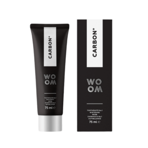Woom CARBON+ Charcoal valgendav hambapasta söega 75ml