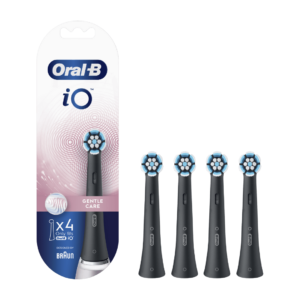 Oral-B iO Gentle Care Black (2024 mudel) pehmed hambaharja otsikud (SB-4