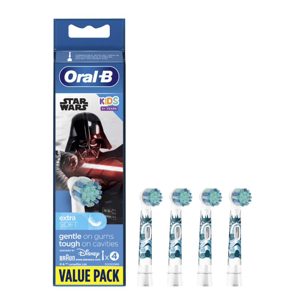 Oral-B Vitality Kids 3+ "STAR WARS" laste ülipehmed hambaharja otsikud (EB10