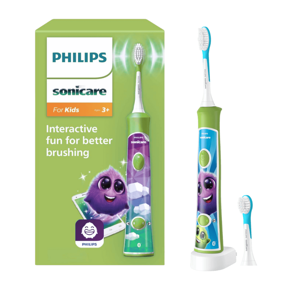 Philips Sonicare FOR KIDS elektriline hambahari lastele ROHELINE (al. 3a) HX6352/11