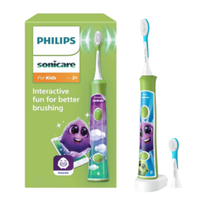 Philips Sonicare FOR KIDS elektriline hambahari lastele ROHELINE (al. 3a) HX6352/11