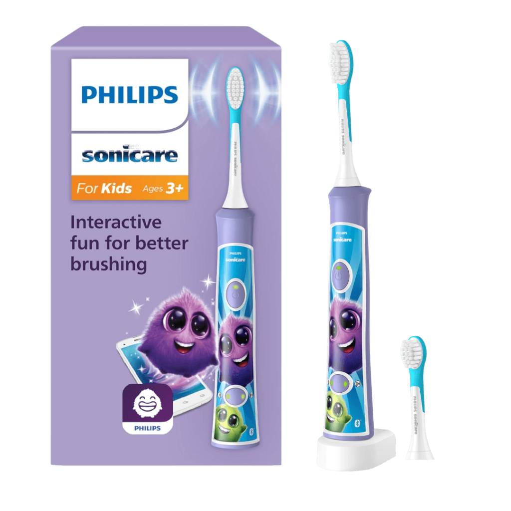 Philips Sonicare FOR KIDS elektriline hambahari lastele LILLA (al. 3a) HX6322/12