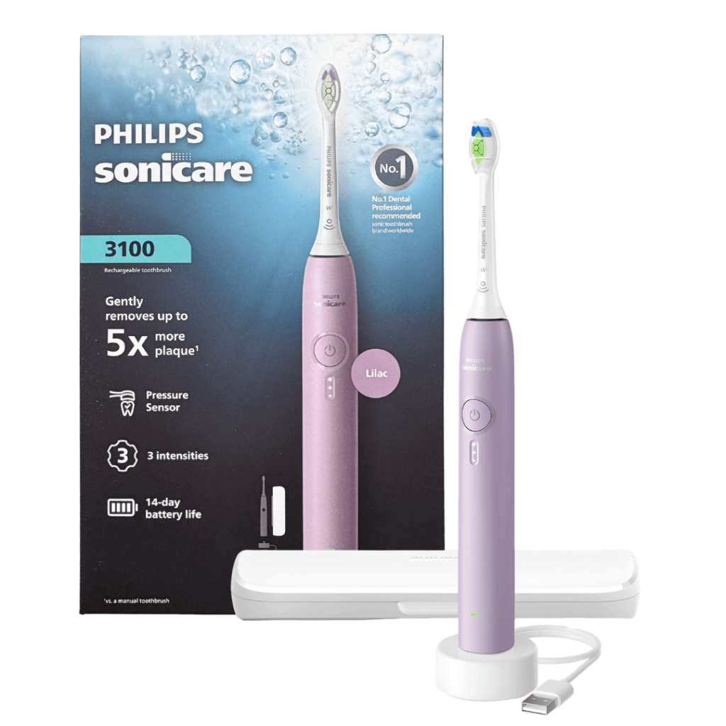 Philips Sonicare 3100 elektriline hambahari HX4033/27 LILLA (1 režiim