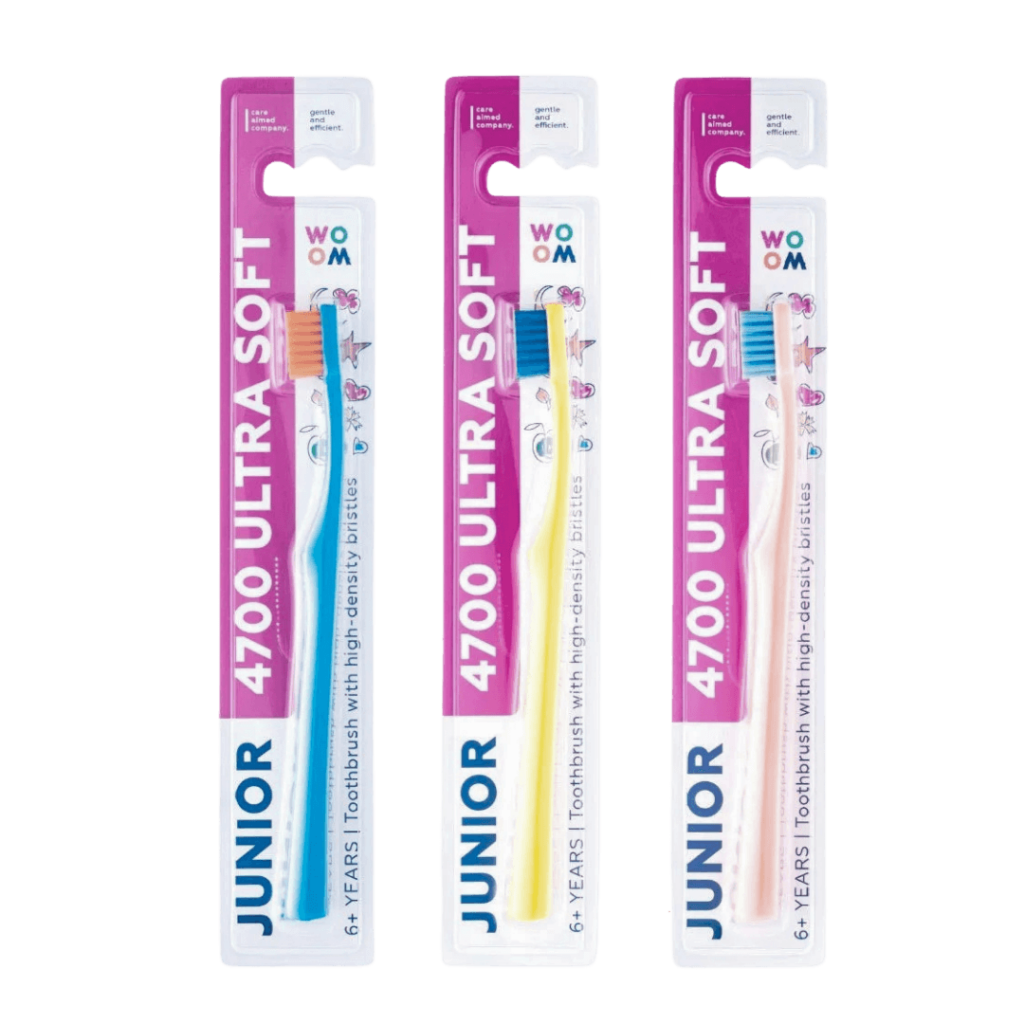 Käsihambahari Woom JUNIOR 4700 ULTRA SOFT (al. 6a)