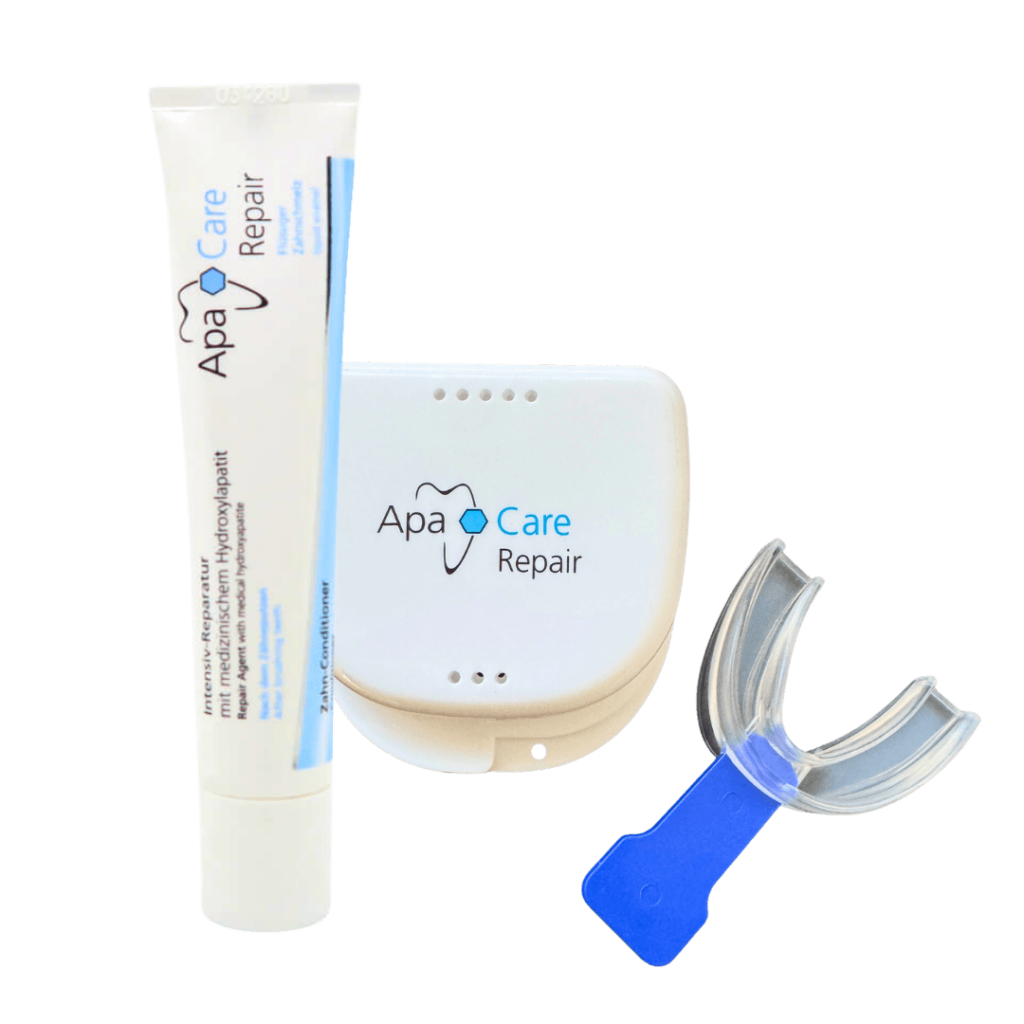 Hammaste remineraliseerimiskomplekt (ApaCare Repair geel + hambakape)