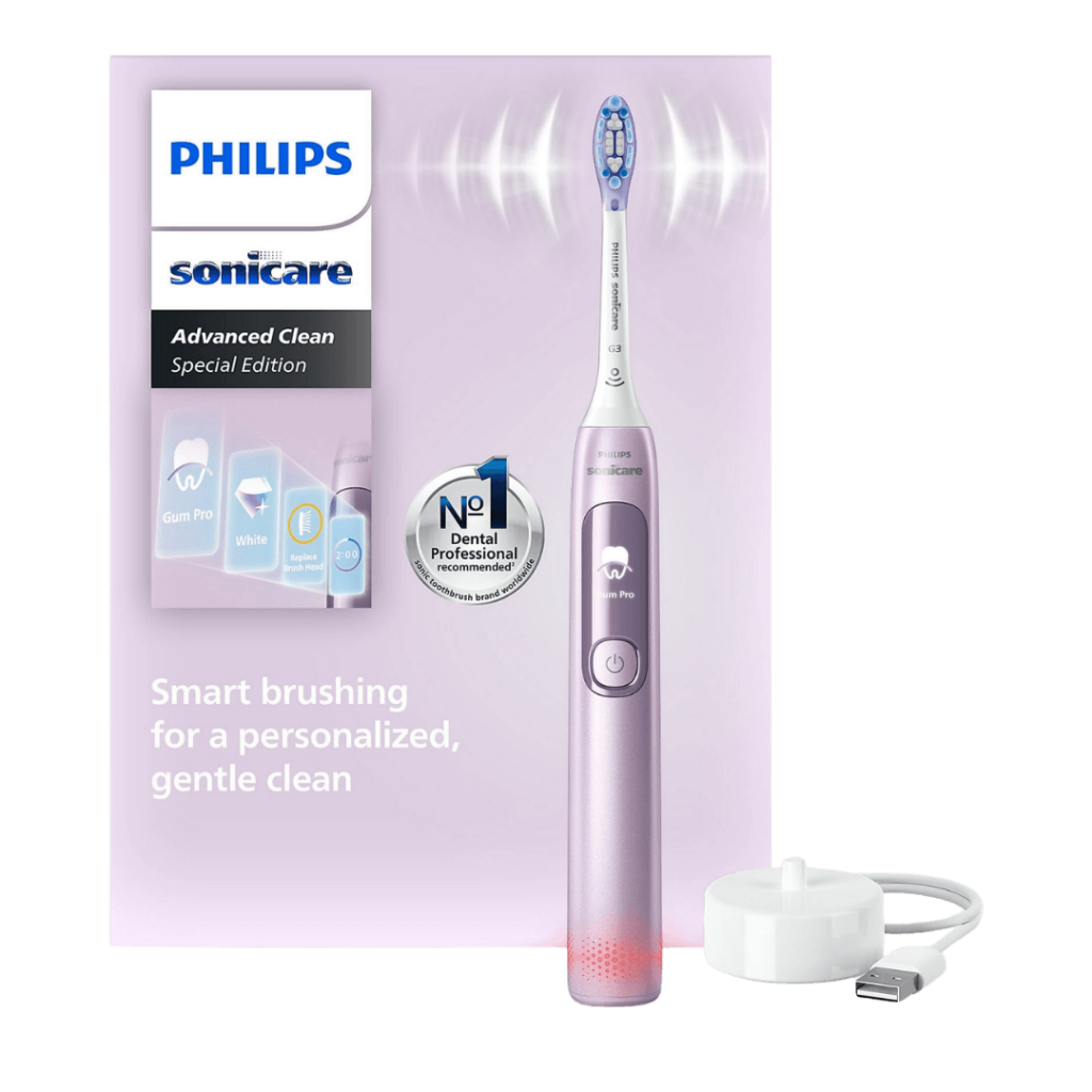 Philips Sonicare Advanced Clean ROOSA elektriline hambahari HX3792/12 (5 režiimi